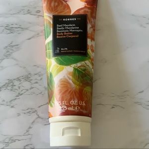 Brand New SEALED Korres Basil Mandarin Body Butter 7.95 Oz.